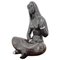 Ceramic Lady Sculpture by Jitka Forejtova for Keramos, 1960s 1