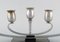 Mid-Century Danish Stainless Steel 5-Arm Candleholder from Cohr, Image 2