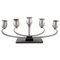 Mid-Century Danish Stainless Steel 5-Arm Candleholder from Cohr 1