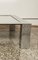 Chromed Metal Coffee Table and Mirror, 1970s, Image 2