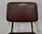 Maroon Leatherette Chairs by Louis van Teeffelen, 1960s, Set of 4 22