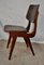Kastanienbraune Kunstleder Stühle von Louis van Teeffelen, 1960er, Set of 4 4