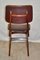 Maroon Leatherette Chairs by Louis van Teeffelen, 1960s, Set of 4, Image 21