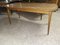 Vintage Italian Rectangular Dining Table with Oval Top, 1950s 2