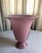 Lámpara de mesa de granito rosa de cristal de Murano de Ferro Toso Barovier, años 30, Imagen 1