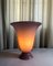 Rosa Murano Glas Granito Tischlampe von Ferro Toso Barovier, 1930er 8