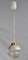 Lámpara de techo diábolo en blanco, años 70, Imagen 4