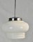 Opaline White Tulip Ceiling Lamp, 1940s, Image 2