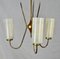 3-Arm Ceiling Lamp, 1950s 12