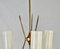 3-Arm Ceiling Lamp, 1950s 10