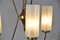 3-Arm Ceiling Lamp, 1950s, Image 8