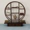 Vintage Round Bamboo Shelf, 1980s, Image 4