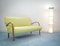 Vintage Italian Green 2-Seater Sofa, 1950s 1