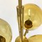 Swedish Brass Chandelier by Uno & Östen Kristiansson for Luxus, 1960s 8