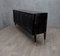 Mid-Century Brass and Black Wood Sideboard, 1950s 7