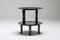 Tables d'Appoint Vintage Vernis Noir Laque, 1970s, Set de 2 1