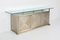 Credenza with Clear Glass Top from Maison Jansen, 1970s 9