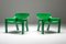 Vintage Green Vicario Armchair by Vico Magistretti for Artemide, 1970s 12