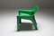 Vintage Green Vicario Armchair by Vico Magistretti for Artemide, 1970s, Image 6
