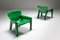 Vintage Green Vicario Armchair by Vico Magistretti for Artemide, 1970s 4