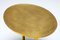 Vintage Brass Cast Side Table by Peter Ghyczy, 1980s, Image 7