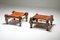 Brazilian Modern Brutalist Stools, 1960s, Set of 2, Image 10