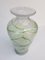 Vintage Foam Glass Vase with Green Thread Decor by Johann Lötz Witwe for Spiegelau 2