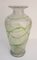 Vintage Foam Glass Vase with Green Thread Decor by Johann Lötz Witwe for Spiegelau, Image 1