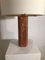 Red Marble Table Lamps from Jules Wabbes, 1960s, Set of 2 6