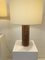 Red Marble Table Lamps from Jules Wabbes, 1960s, Set of 2, Image 5