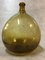 Antique Orange Blown Glass Demijohn 1