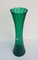 Deep Green Vase with Serrated Edge by Alfred Taube for Füge & Taube, 1960s 3