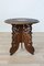 Vintage Carved Ethnic Teak Coffee Table 1