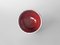 Handmade Stoneware Tea Bowl with Oxblood and Chun Glaze by Marcello Dolcini, Image 5