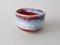 Handmade Stoneware Tea Bowl with Oxblood and Chun Glaze by Marcello Dolcini 8