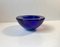 Vintage Blue Atoll Art Glass Bowl by Anna Ehrner for Kosta Boda, 1980s, Image 2