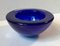 Vintage Blue Atoll Art Glass Bowl by Anna Ehrner for Kosta Boda, 1980s 6