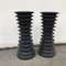 Italian Geometric Vases, 1980s, Set of 2 1