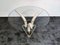 Vintage Faux Tusk Center Table, 1970s 5