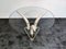 Vintage Faux Tusk Center Table, 1970s, Image 5