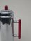 Vintage Art Deco Chrome-Plated, Red Catalin & Stainless Chrome Shaker 5