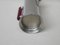 Vintage Art Deco Chrome-Plated, Red Catalin & Stainless Chrome Shaker 13