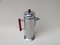 Vintage Art Deco Chrome-Plated, Red Catalin & Stainless Chrome Shaker 2