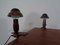 Lámparas de mesa Art Déco de baquelita de Hergil, años 40. Juego de 2, Imagen 1