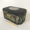 Antique Italian Decorated Tin Box with Panoramic Views of Rome 1