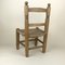 Children's Chair in Wood and Straw, England, 1900s, Image 3