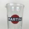 Barman Martini Advertising Glass, Portugal, 1950s, Image 2