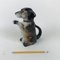 Tetera artística en forma de perro de cerámica de Erphila, Germany, años 40, Imagen 1