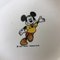 Walt Disney Mickey Mouse Keramik und Aluminium Teller, 1960er 2