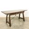 Antique Spanish Walnut Side Table, Immagine 2